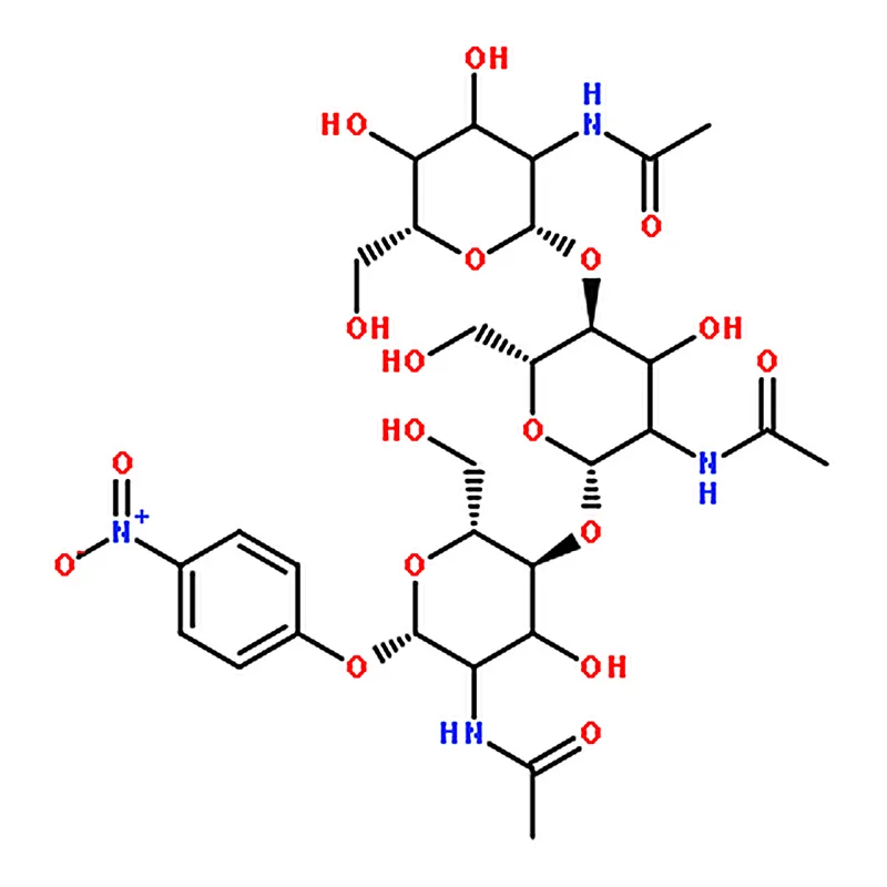 RHAWN P-NITROPHENYL BETA-D-N,N',N''-TRIACETYLCHITOTRIOSE