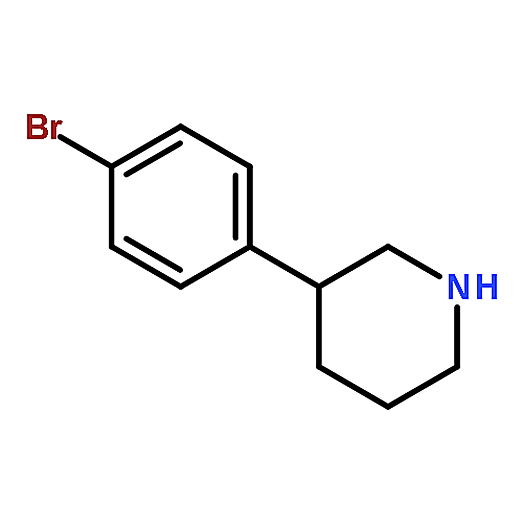 RHAWN Piperidine， 3-(4-bromophenyl)-