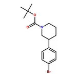 RHAWN 3-(4-Bromophenyl)piperidine-1-carboxylic acid tert-butyl ester