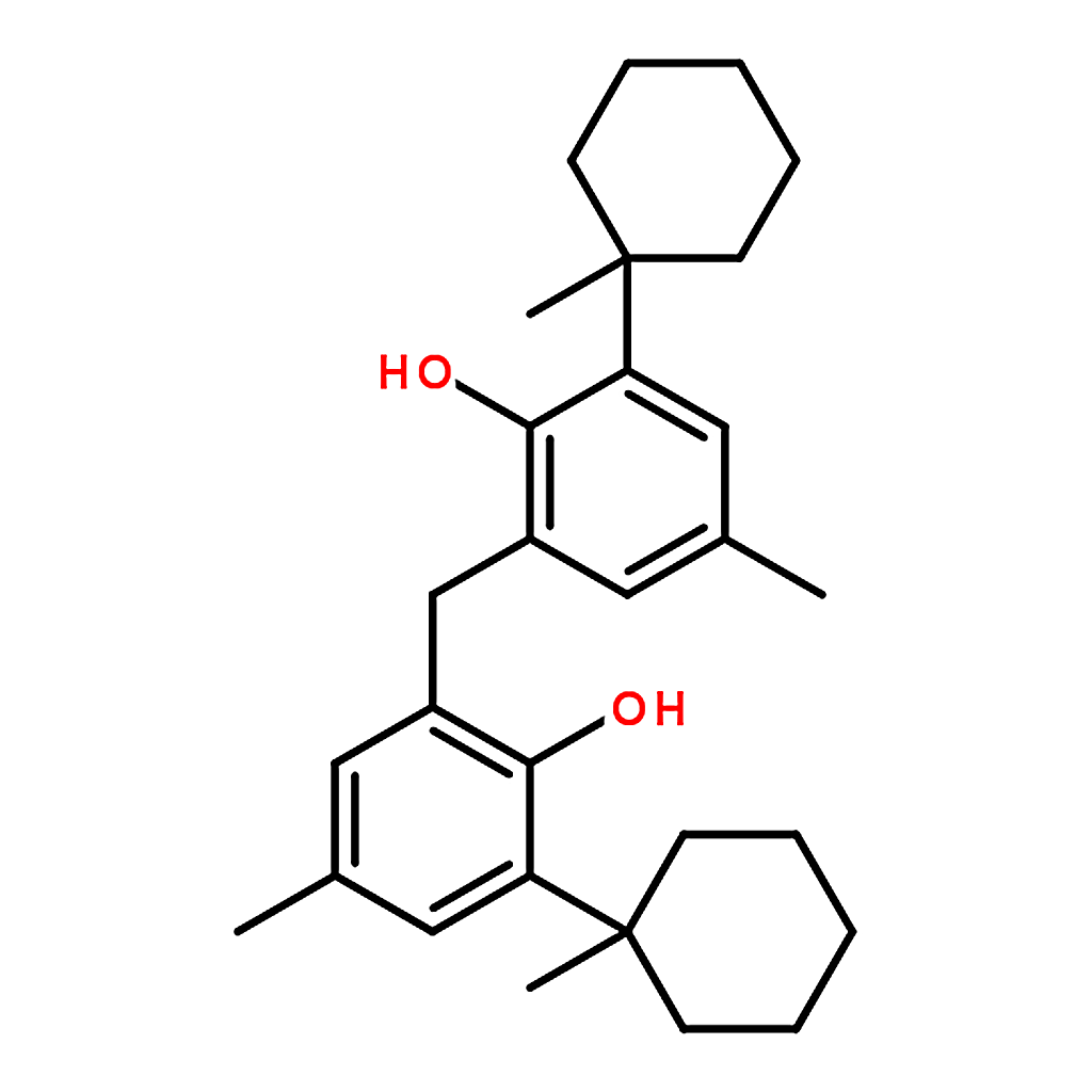 RHAWN 2,2'-Methylenebis[6-(1-methylcyclohexyl)-<i>p</i>-cresol]
