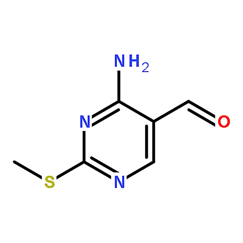 RHAWN 4-Amino-2-(methylthio)pyrimidine-5-carbaldehyde
