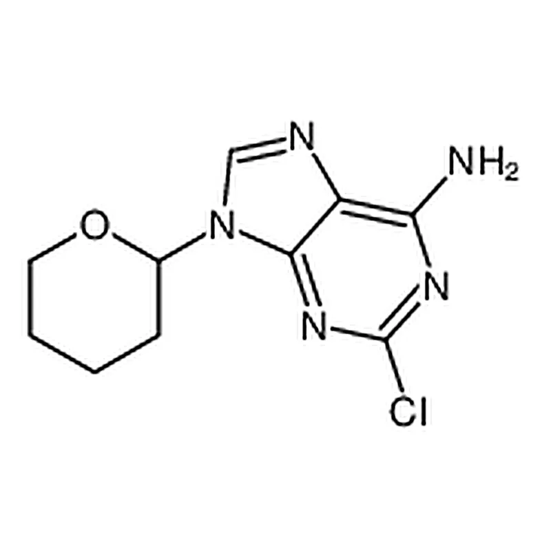 RHAWN 2-Chloro-9-(tetrahydropyran-2-yl)adenine