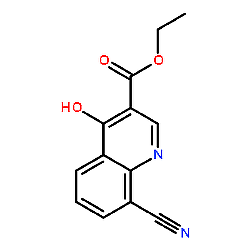 RHAWN Ethyl 8-cyano-4-hydroxy-3-quinolinecarboxylate