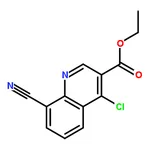 RHAWN Ethyl 4-chloro-8-cyanoquinoline-3-carboxylate