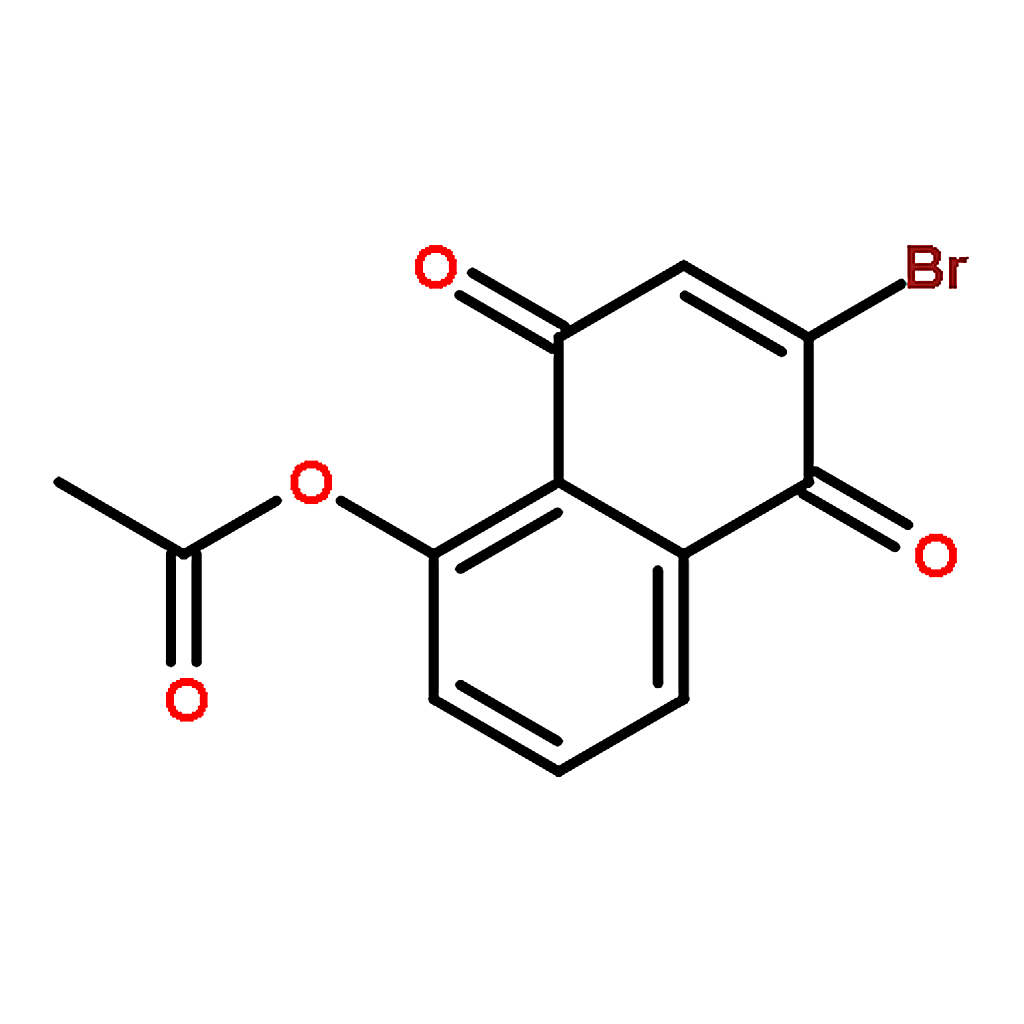 RHAWN 6-Bromo-5，8-dioxo-5，8-dihydronaphthalen-1-yl acetate