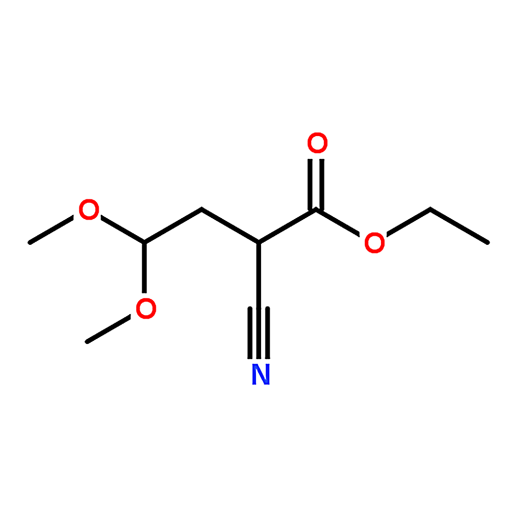 RHAWN Ethyl 2-cyano-4,4-dimethoxybutanoate
