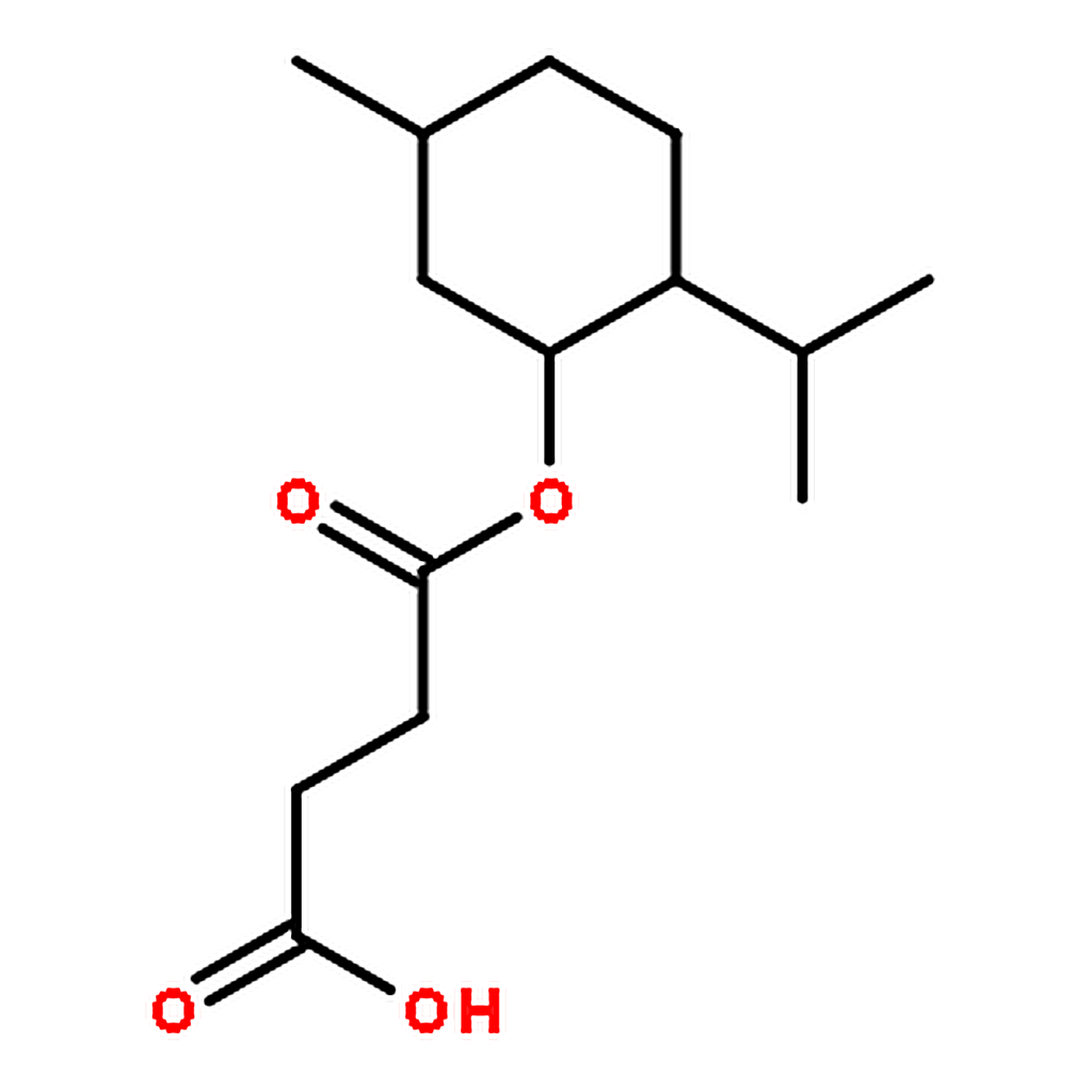 RHAWN 4-(((1R，2S，5R)-2-Isopropyl-5-methylcyclohexyl)oxy)-4-oxobutanoic acid