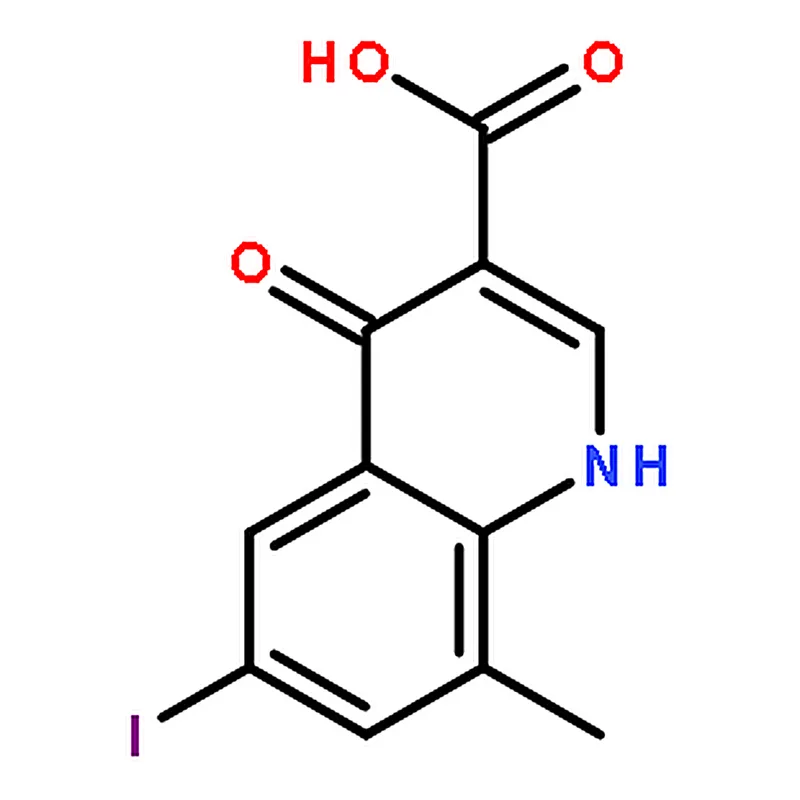 RHAWN 6-Iodo-8-methyl-4-oxo-1,4-dihydroquinoline-3-carboxylic acid