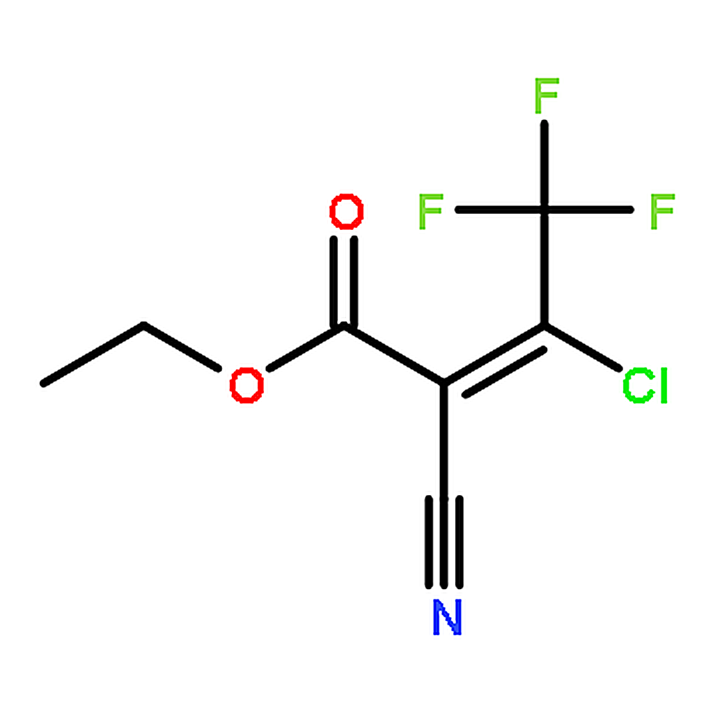 RHAWN Ethyl 3-chloro-2-cyano-4,4,4-trifluorobut-2-enoate