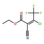 RHAWN Ethyl 3-chloro-2-cyano-4,4,4-trifluorobut-2-enoate