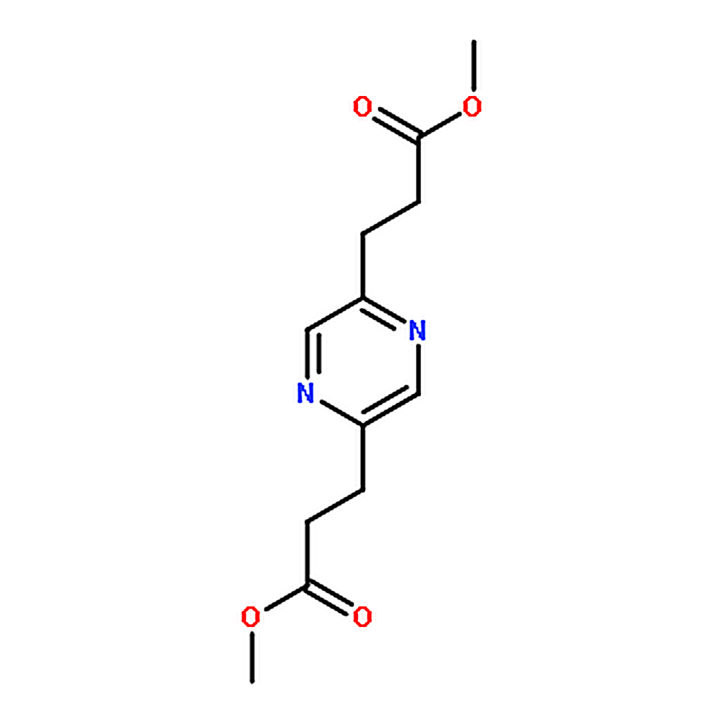 RHAWN Dimethyl 3,3'-(pyrazine-2,5-diyl)dipropanoate