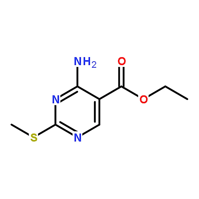 RHAWN Ethyl 4-amino-2-(methylthio)pyrimidin-5-carboxylate