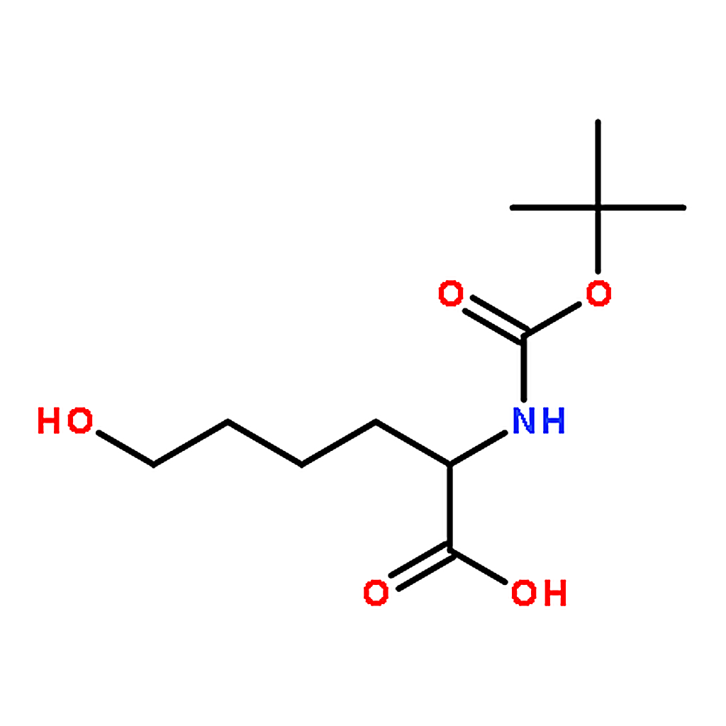 RHAWN (S)-2-((tert-Butoxycarbonyl)amino)-6-hydroxyhexanoic acid
