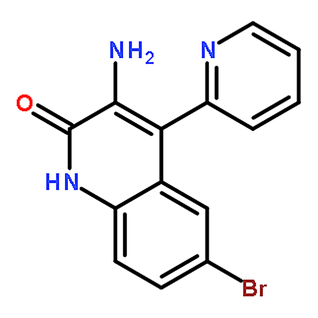 RHAWN 3-Amino-6-bromo-4-(pyridin-2-yl)quinolin-2(1H)-one