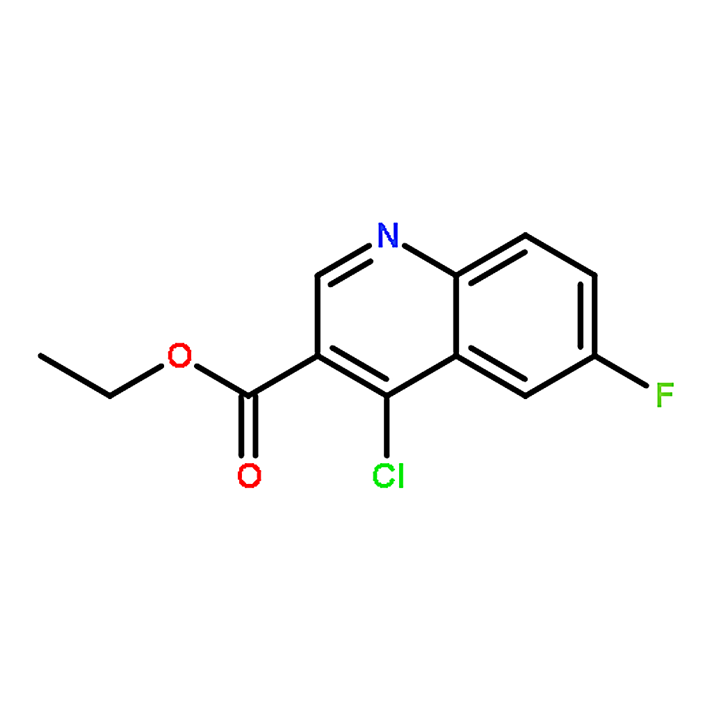 RHAWN Ethyl 4-chloro-6-fluoroquinoline-3-carboxylate