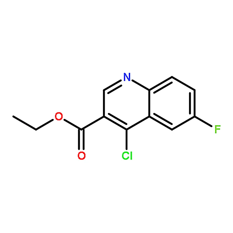 RHAWN Ethyl 4-chloro-6-fluoroquinoline-3-carboxylate
