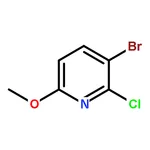 RHAWN 3-Bromo-2-chloro-6-methoxypyridine