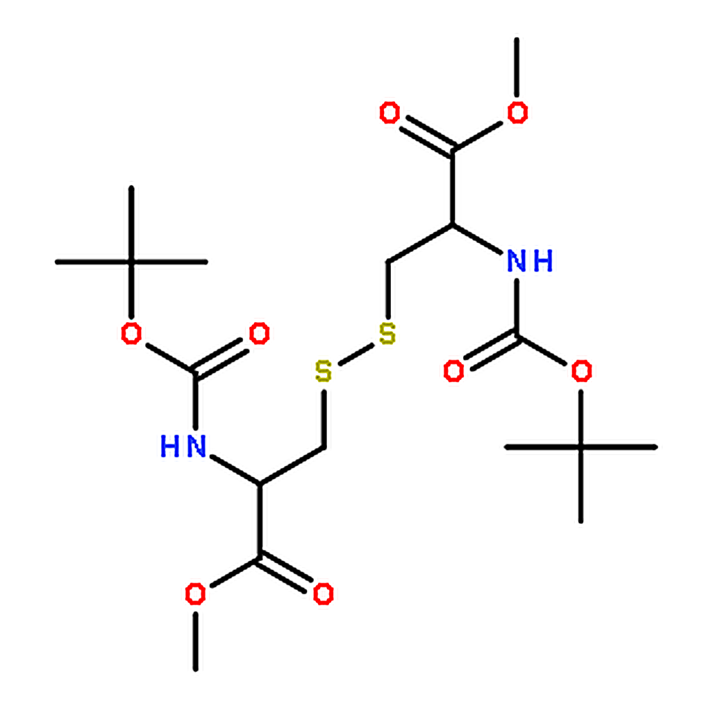 RHAWN Dimethyl 3,3'-disulfanediyl(2R,2'R)-bis(2-((tert-butoxycarbonyl)amino)propanoate)