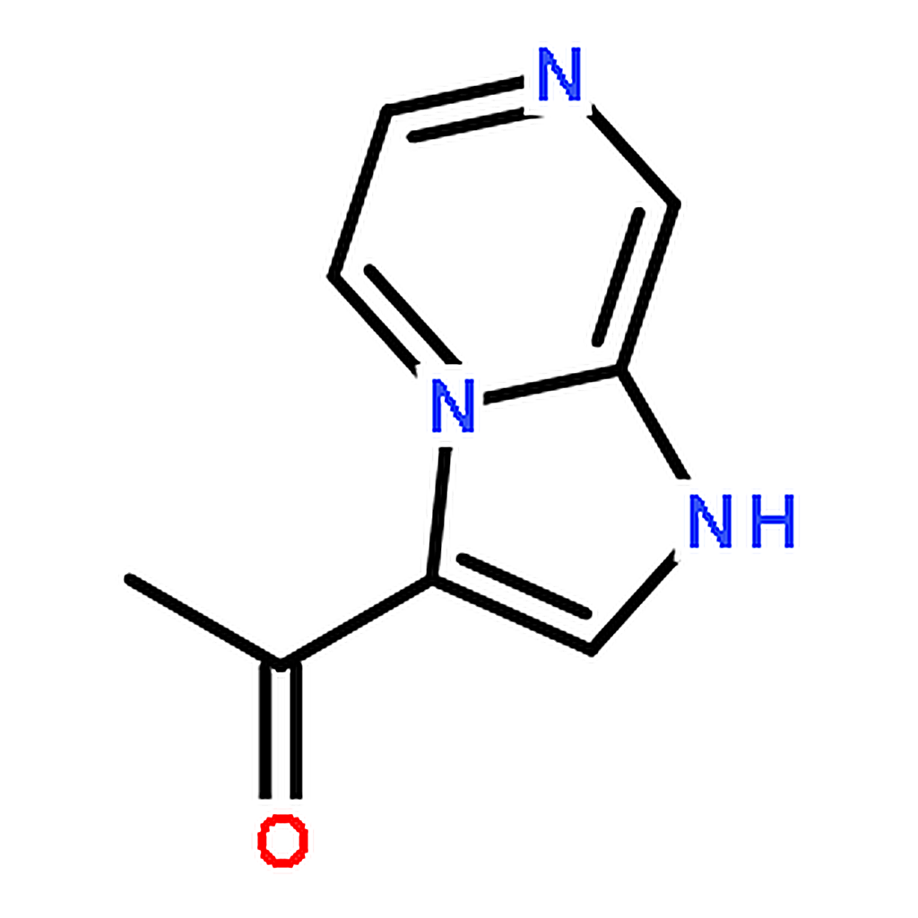 RHAWN 1-(Imidazo[1,2-a]pyrazin-3-yl)ethanone