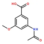 RHAWN 3-(acetylamino)-5-methoxybenzoic acid