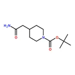 RHAWN tert-Butyl 4-(2-amino-2-oxoethyl)piperidine-1-carboxylate