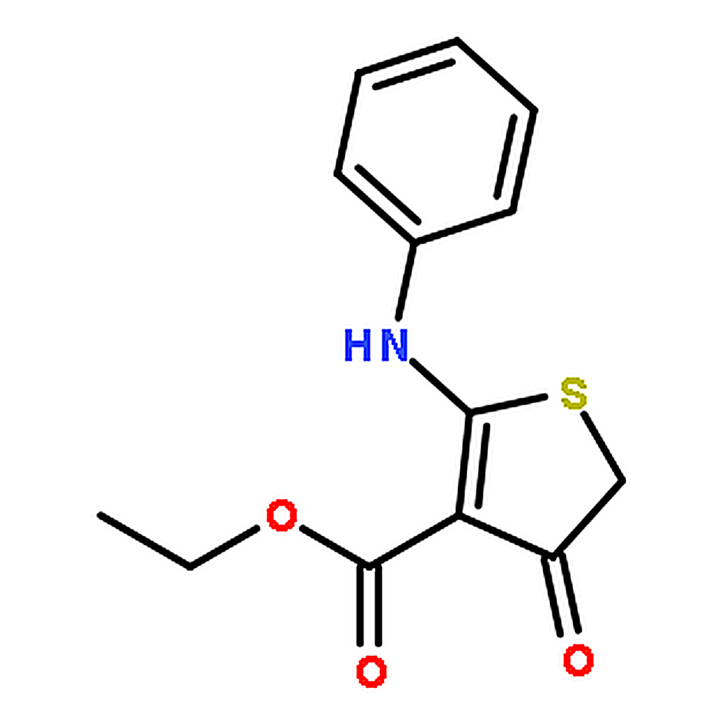 RHAWN Ethyl 4-oxo-2-(phenylamino)-4,5-dihydrothiophene-3-carboxylate