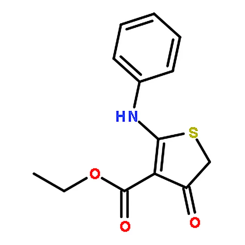 RHAWN Ethyl 4-oxo-2-(phenylamino)-4,5-dihydrothiophene-3-carboxylate