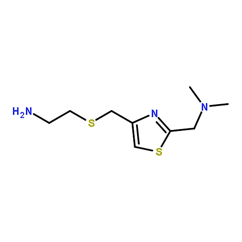 RHAWN 2-(((2-((Dimethylamino)methyl)thiazol-4-yl)methyl)thio)ethanamine