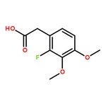 RHAWN 2-(2-Fluoro-3,4-dimethoxyphenyl)acetic acid