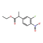 RHAWN Ethyl 2-(3-fluoro-4-nitrophenyl)propanoate