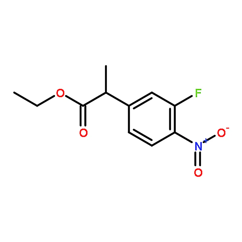 RHAWN Ethyl 2-(3-fluoro-4-nitrophenyl)propanoate