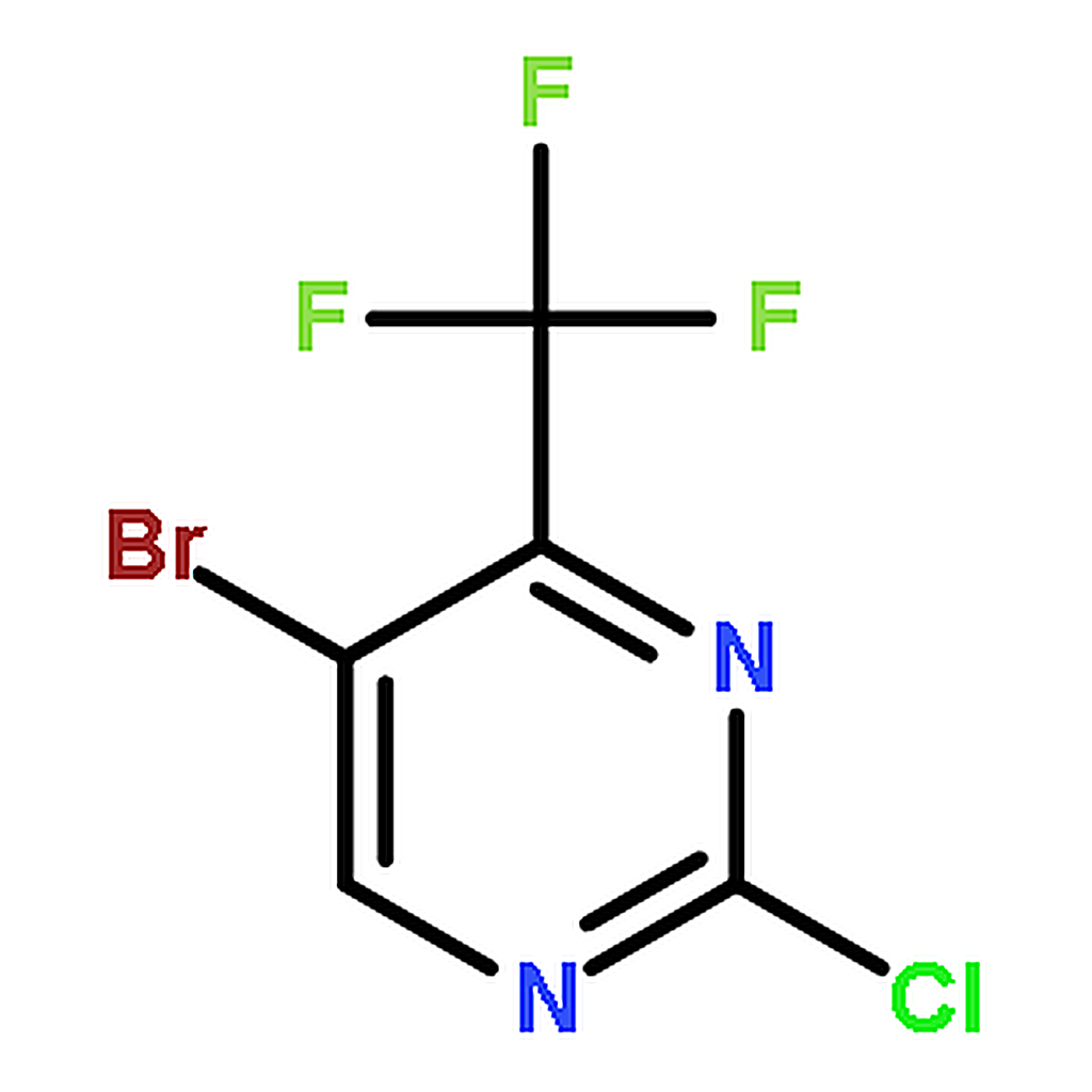 RHAWN 5-Bromo-2-chloro-4-(trifluoromethyl)pyrimidine