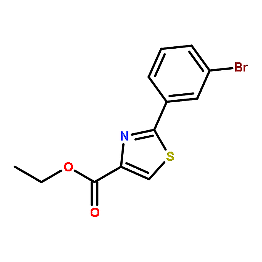 RHAWN Ethyl 2-(3-bromophenyl)thiazole-4-carboxylate