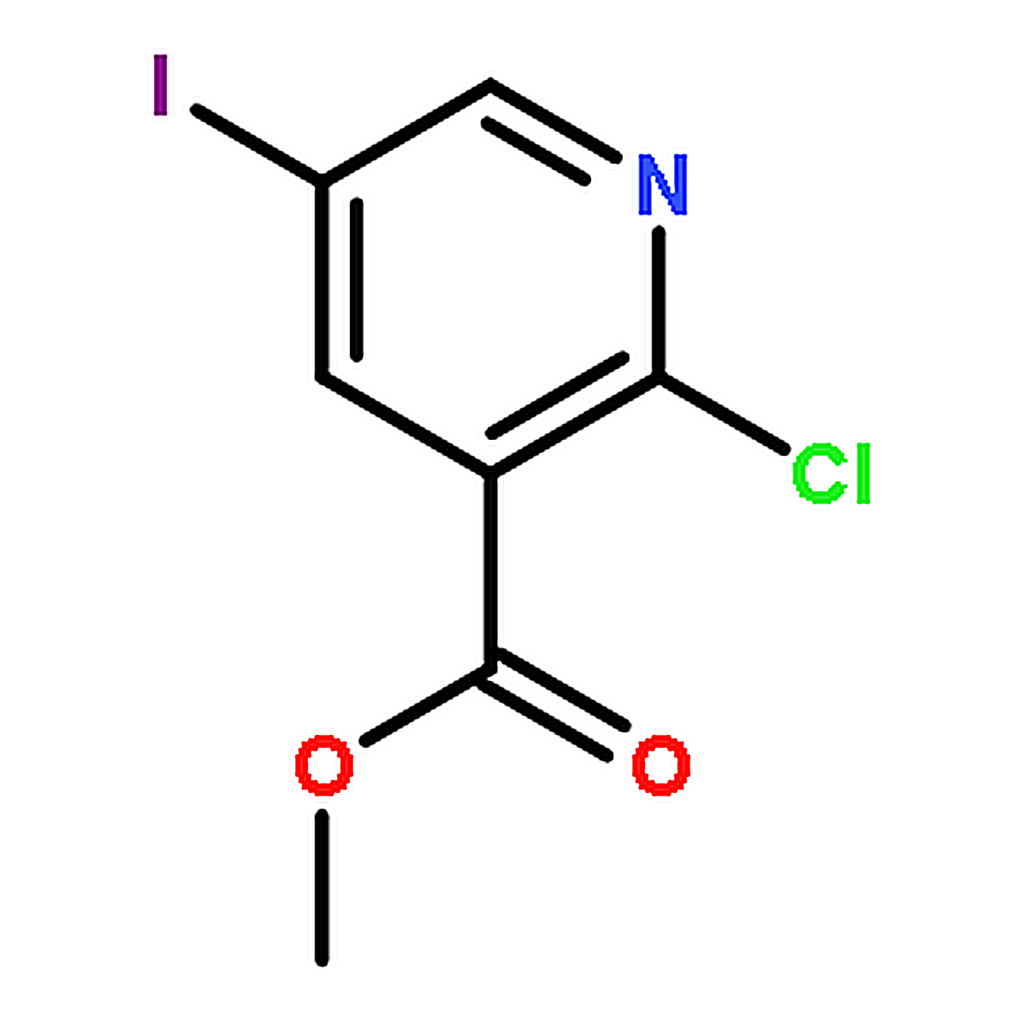 RHAWN Methyl 2-chloro-5-iodonicotinate