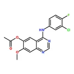 RHAWN 4-((3-Chloro-4-fluorophenyl)amino)-7-methoxyquinazolin-6-yl acetate
