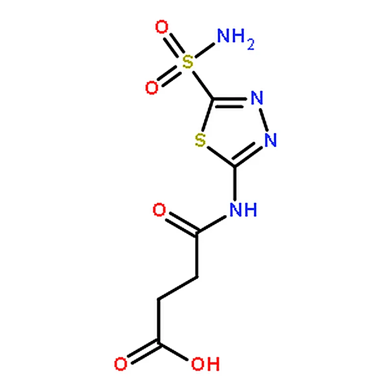 RHAWN 4-Oxo-4-((5-sulfamoyl-1,3,4-thiadiazol-2-yl)amino)butanoic acid