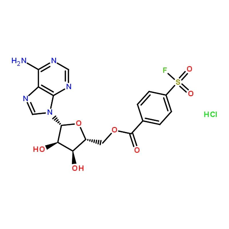 RHAWN 5'-P-FLUOROSULFONYL-BENZOYLADENOSINE HYDROCHLORIDE