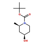 RHAWN (2R,4R)-tert-Butyl 4-hydroxy-2-methylpiperidine-1-carboxylate
