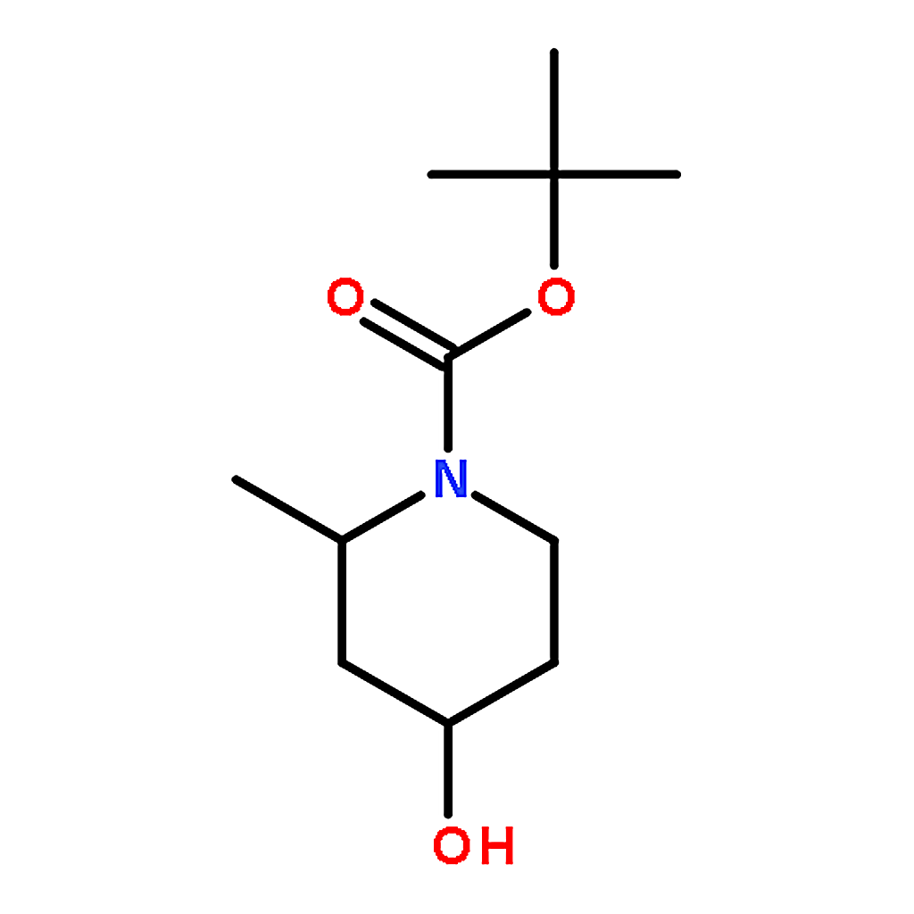 RHAWN (2S,4R)-tert-Butyl 4-hydroxy-2-methylpiperidine-1-carboxylate