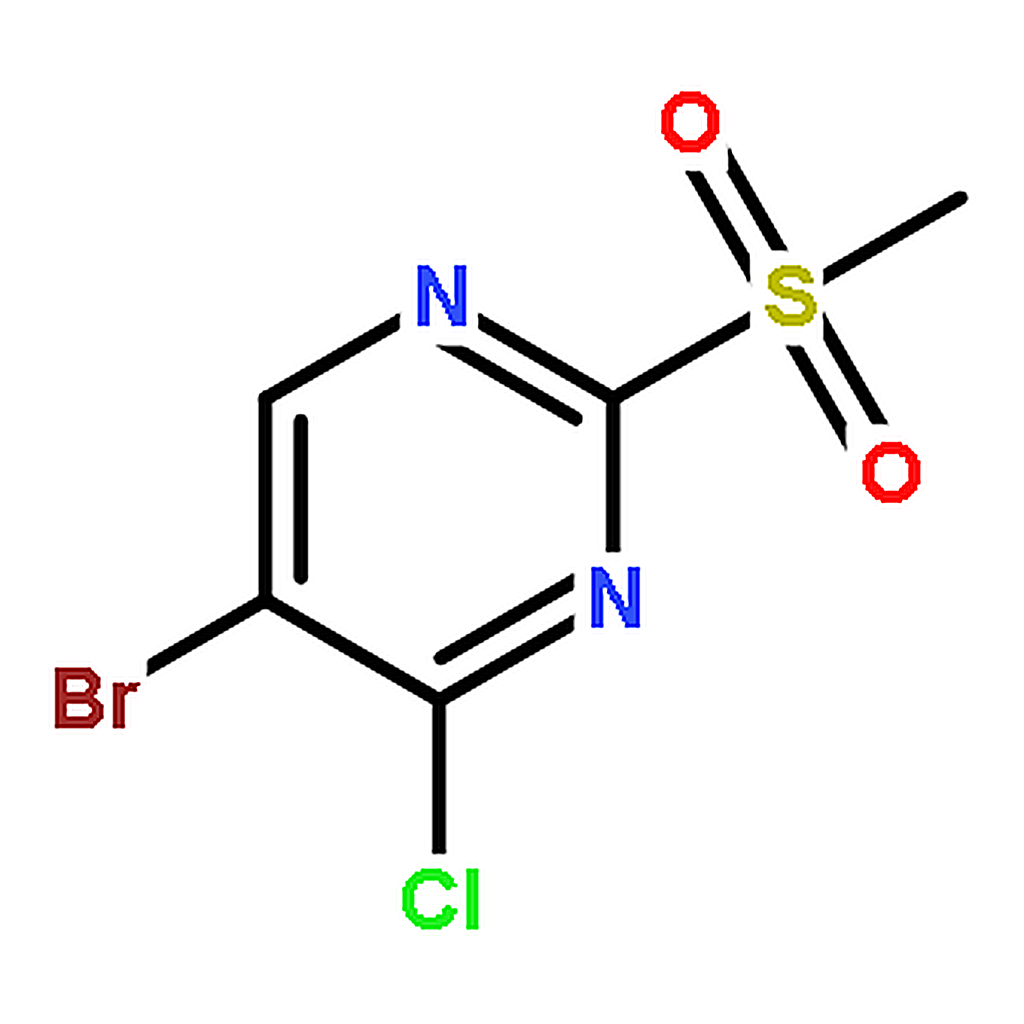 RHAWN 5-Bromo-4-Chloro-2-(Methylsulfonyl)Pyrimidine