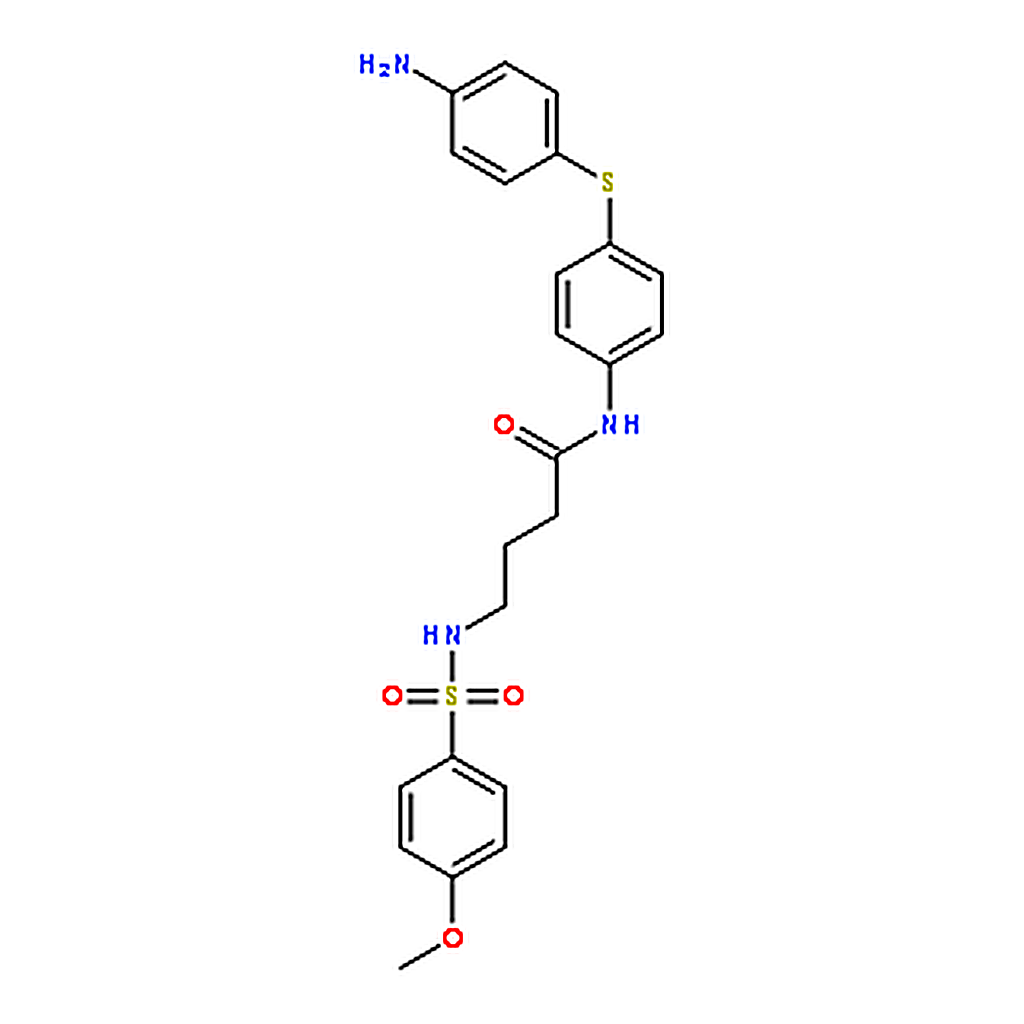 RHAWN N-(4-((4-Aminophenyl)thio)phenyl)-4-(4-methoxyphenylsulfonamido)butanamide