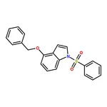 RHAWN 4-(Benzyloxy)-1-(phenylsulfonyl)-1H-indole