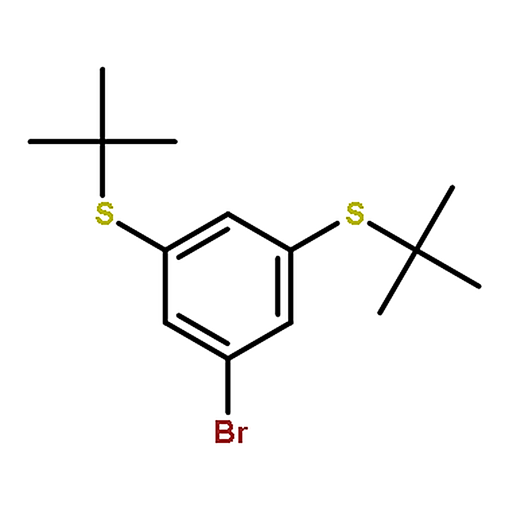 RHAWN 1-Bromo-3,5-bis(<i>tert</i>-butylthio)benzene