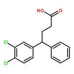 RHAWN 4-(3,4-Dichlorophenyl)-4-phenylbutanoic acid