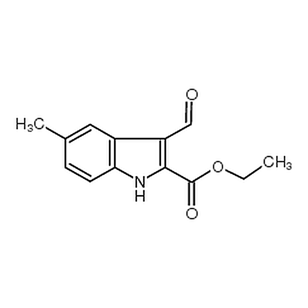 RHAWN Ethyl 3-formyl-5-methyl-1H-indole-2-carboxylate