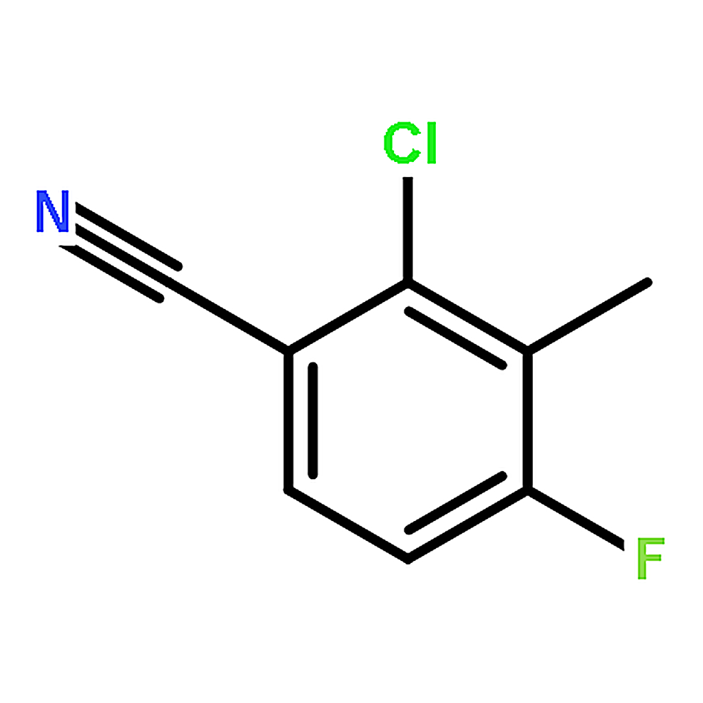 RHAWN 2-Chloro-4-fluoro-3-methylbenzonitrile