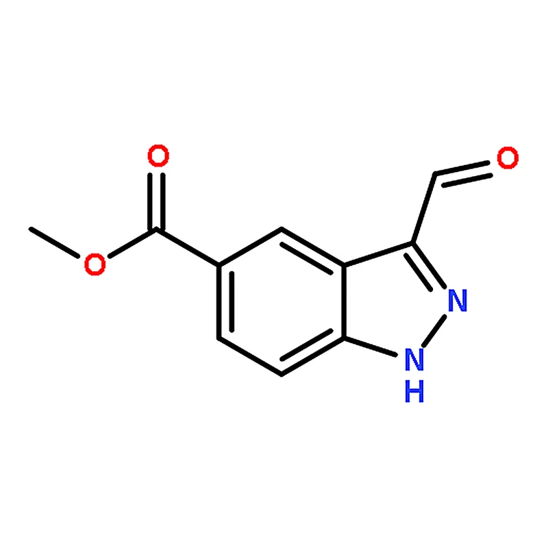 RHAWN Methyl 3-formyl-1H-indazole-5-carboxylate