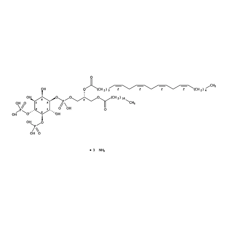 RHAWN 1-stearoyl-2-arachidonoyl-sn-glycero-3-phospho-(1'-myo-inositol-4',5'-bisphosphate) (ammoniu