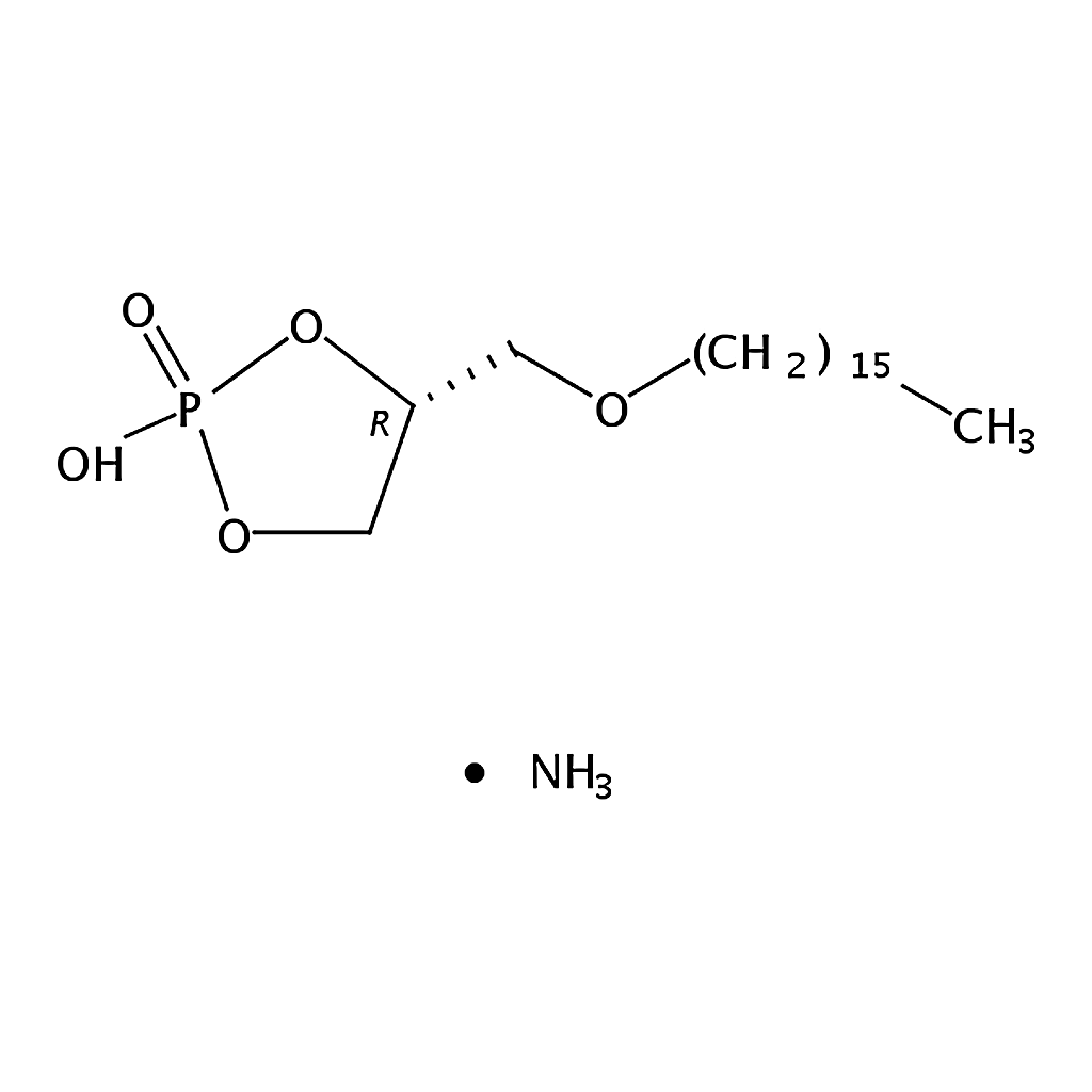 RHAWN 1-O-hexadecyl-sn-glycero-2，3-cyclic phosphate (ammonium salt)