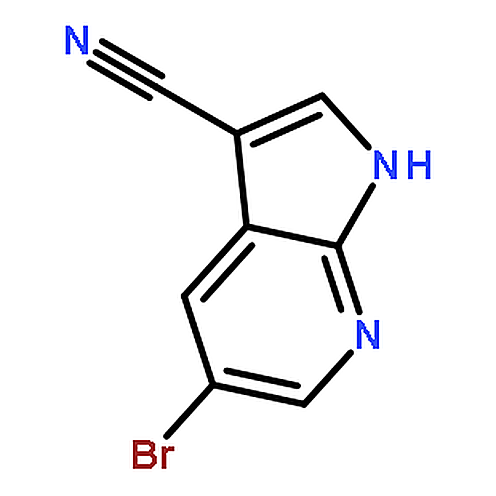 RHAWN 5-BROMO-3-CYANO-1H-PYRROLO[2， 3-B]PYRIDINE